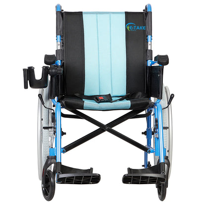 Lenoura Air-Magnesium Ultra-Lite | The World's Lightest Folding Wheelchair (20" Wide Seat)