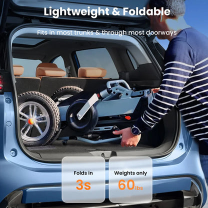 Lenoura Liberty Electric | Lightweight Foldable Power Chair